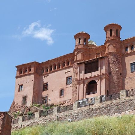 Hospederia Palacio Papa Luna Illueca Buitenkant foto